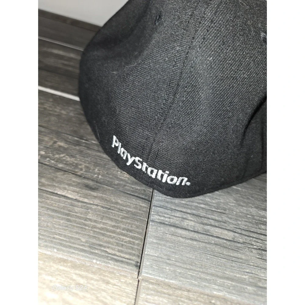 VERY RARE  Playstation New Era 59Fifty Fitted Cap Glossy Brim Size 7 1/2 - Picture 3 of 6